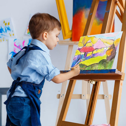 Koncci Canvas for Painting 20x25 cm-12 Packs 3 MM Blank Art Canvases Panels Pre-Stretched Canvas Board, Cotton Artist Canvas for Acrylic, Oil Painting Wet Art Media Art Projects Kids