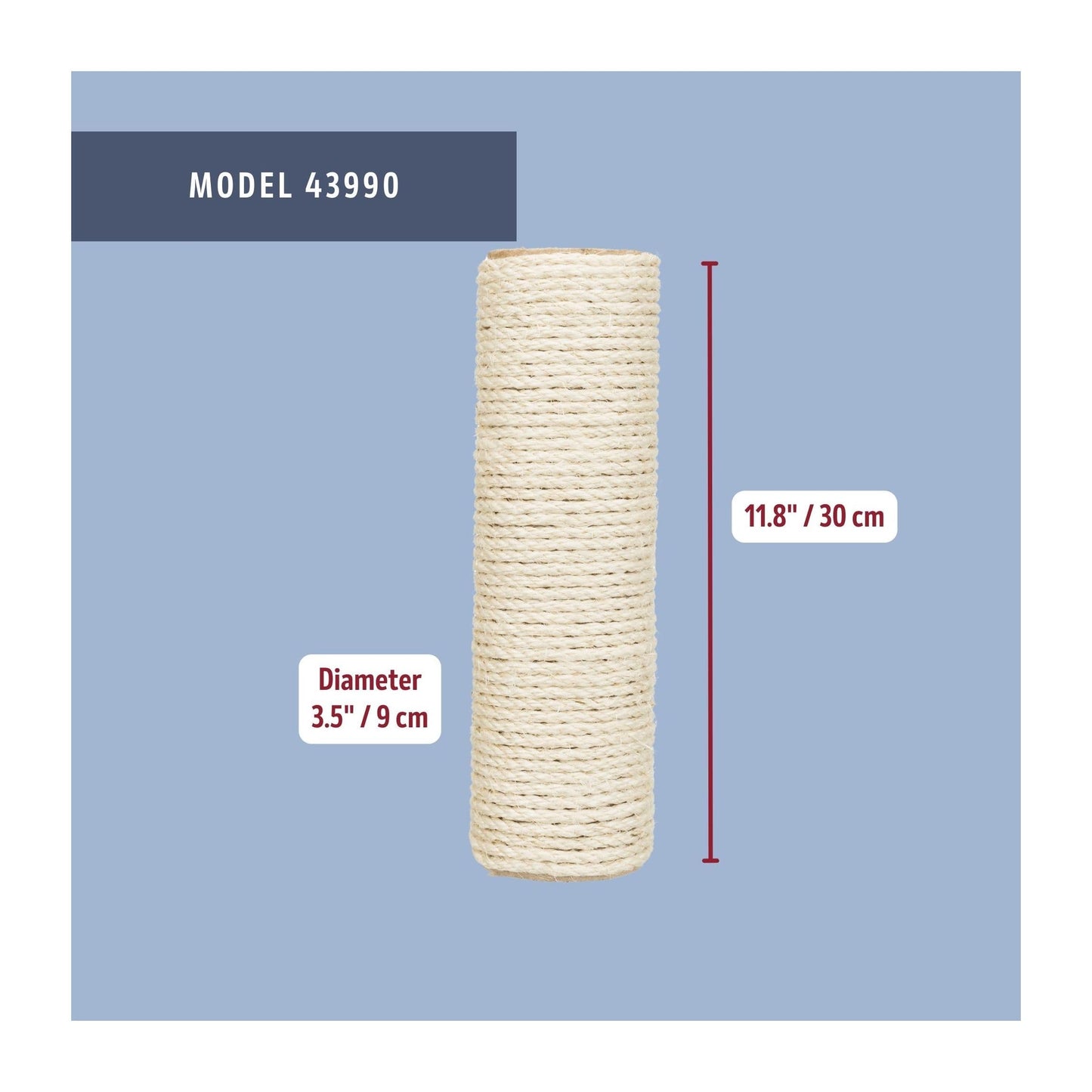 Trixie Spare Posts for Scratching Posts, 9/30 cm