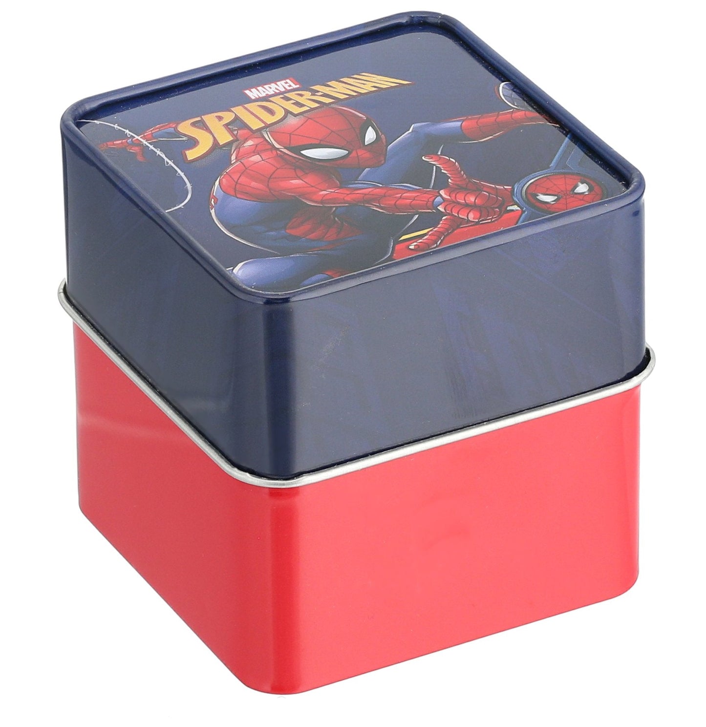 Accutime Marvel Spider-Man Digital Watch for Kids – Durable Plastic Timepiece, LCD Display, Quartz Accuracy, Iconic Spiderman Imagery