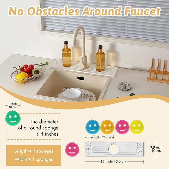 Faucet Mat for Kitchen Sink