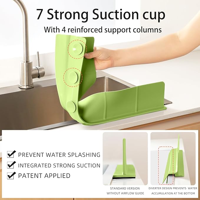 23" Ultra Silicone Sink Splash Guard Released in 2025/Dec
