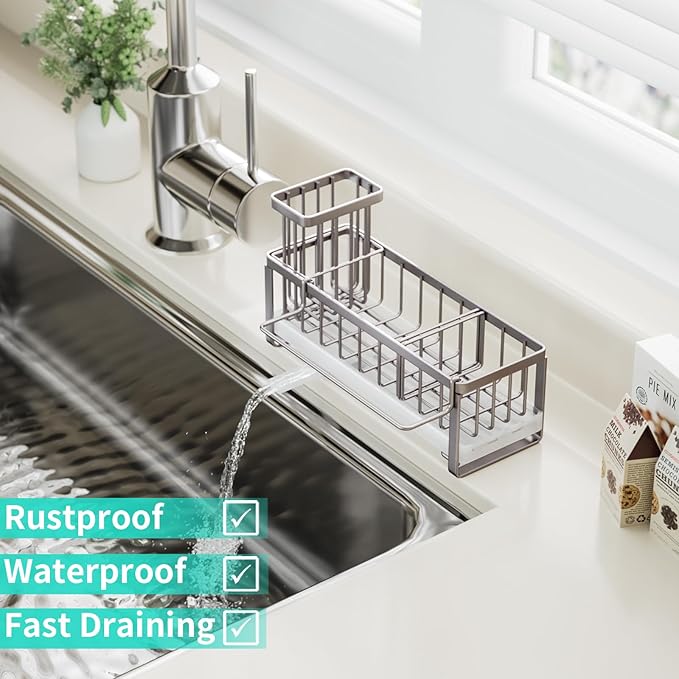 HapiRm Sponge Holder for Kitchen Sink