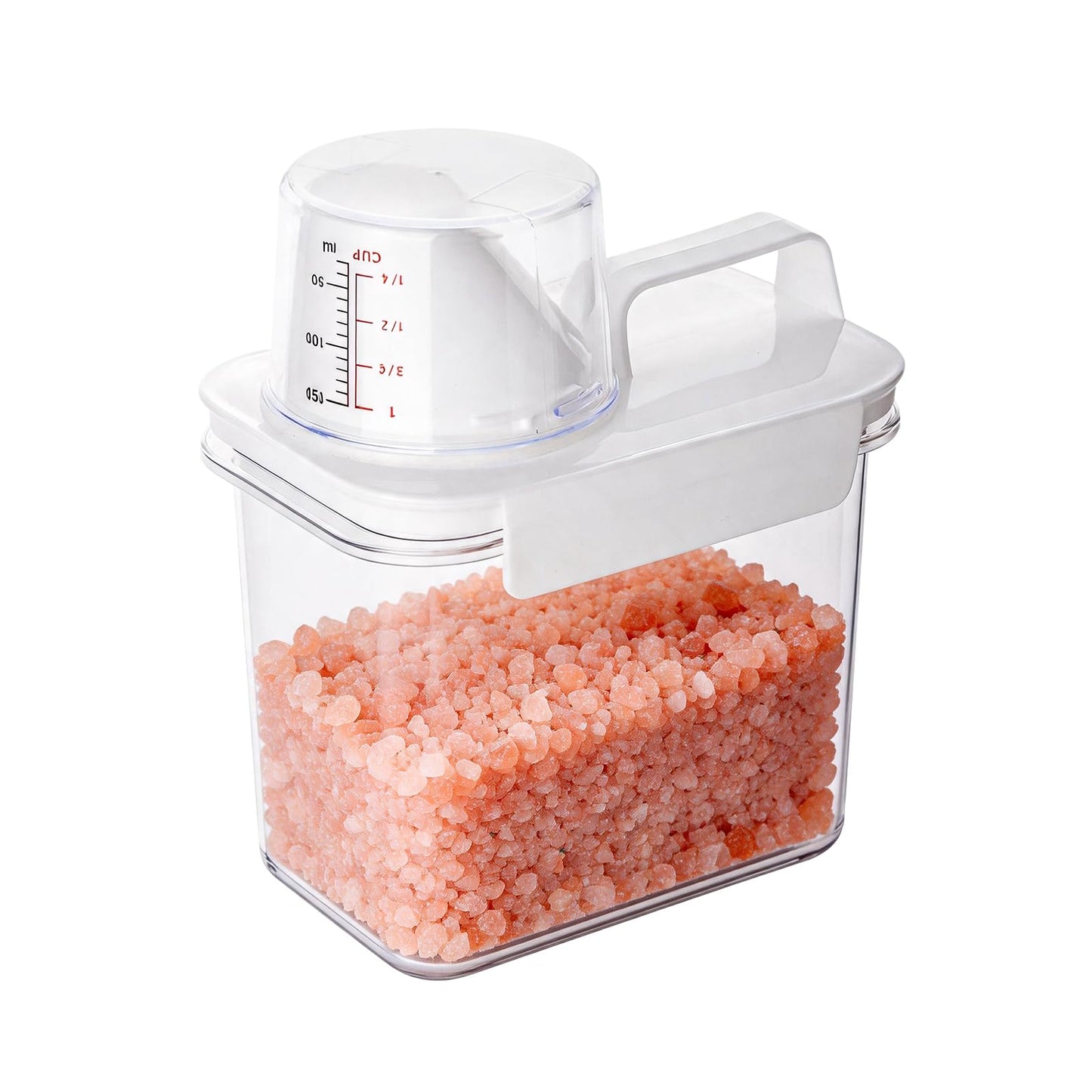 Vekniqo Epsom Salt Container with Scoop Cup-1100ml(37oz)