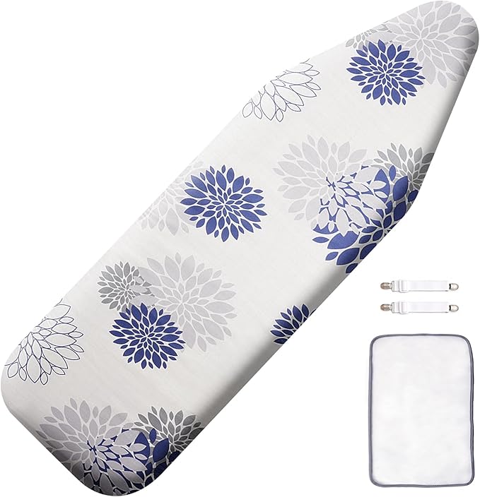 SheeChung Ironing Board Cover and Pad 15" x 49", Iron Board Cover