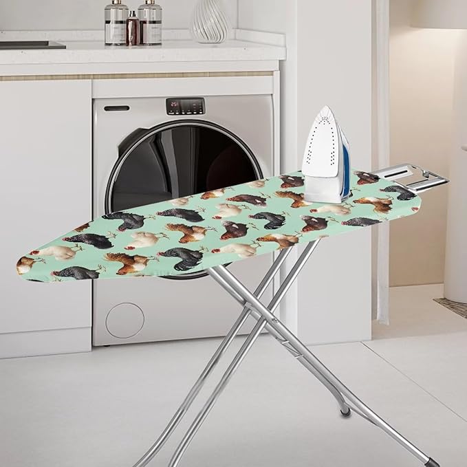 Rooster Ironing Board Cover Heat Reflective Stain Resistant Ironing Board Covers