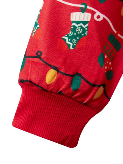 Kids Christmas Sweatshirt Toddler Boys Xmax Clothes Santa Claus Zip up Hoodie Holiday Long Sleeve Tops Winter Tree Shirt 6t 3097-130