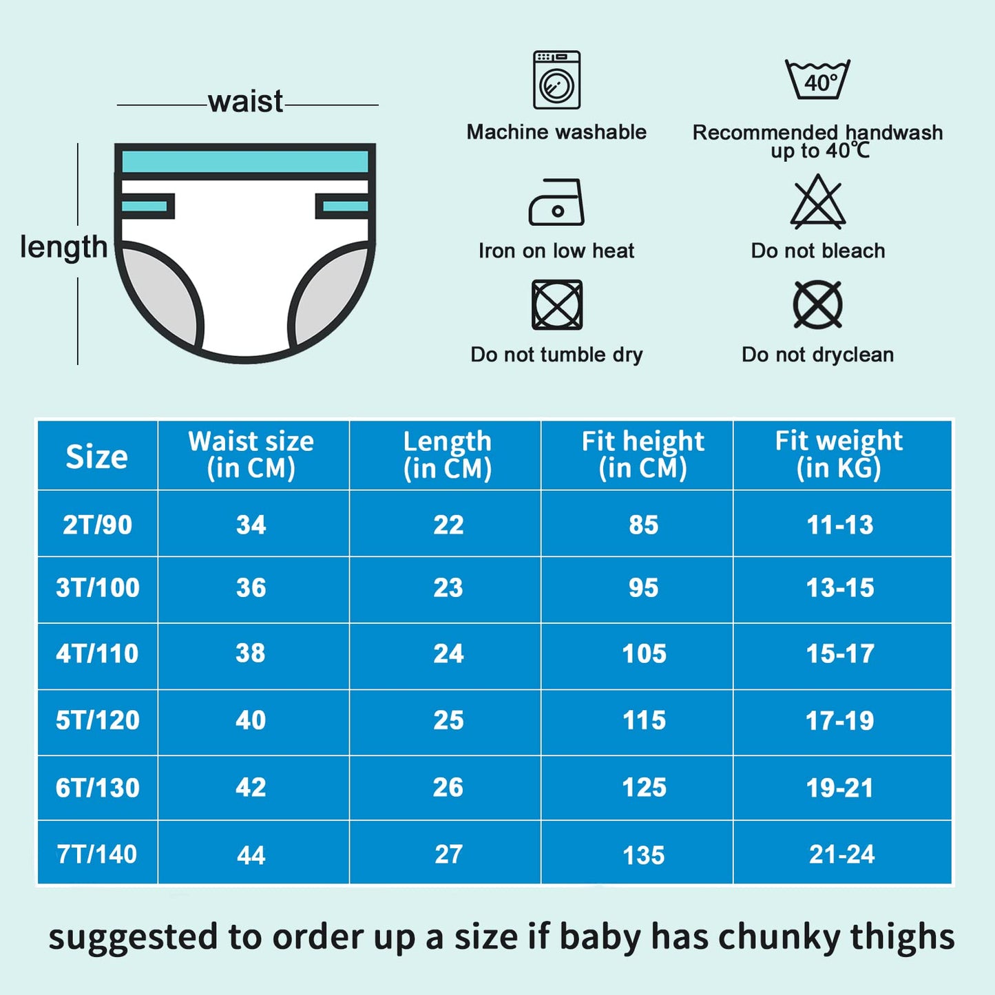 FLYISH DIRECT Potty Training Pants, Toddler Training Pants Absorbent, Car Training Pants for Boys, 100% Cotton, 6 Packs, 3T