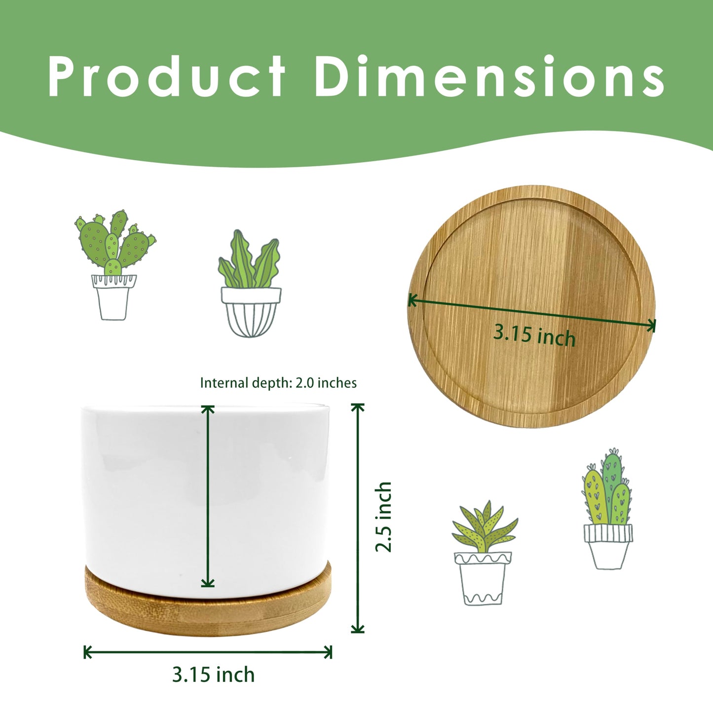ROXMART Funny Office Gifts Plant Pots, Sarcastic Gifts for Women Men Coworker Boss Succulent Planters, No Crisis Allowed This Week Ceramic Plant Flower Pots for Home Office Desk Table Shelf(No Plants)