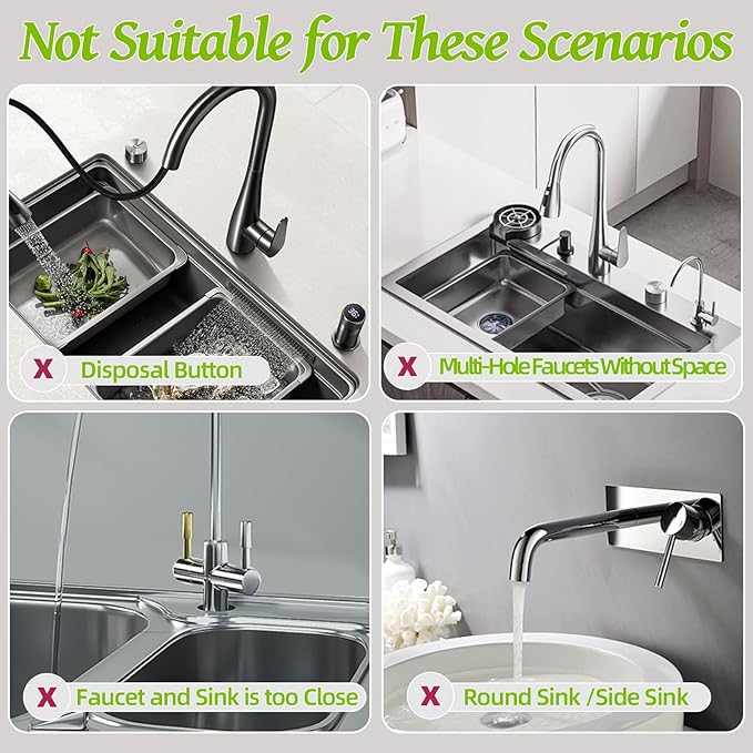 Stone Faucet Mat for Kitchen Sink, Diatomite Quick Dry Kitchen Sink Splash Guard