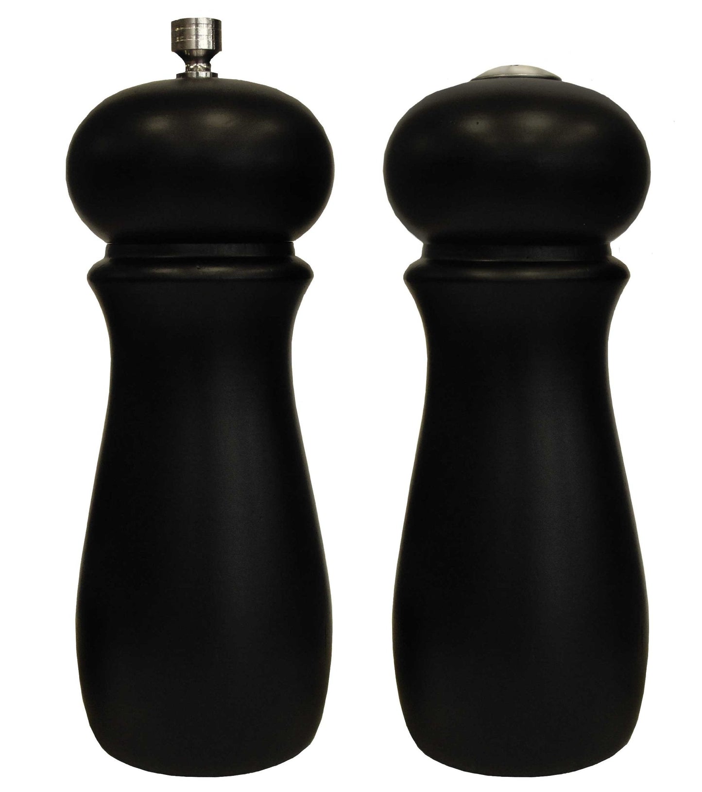 WINCO Salt and Pepper Set, Stainless Steel, 2-Piece