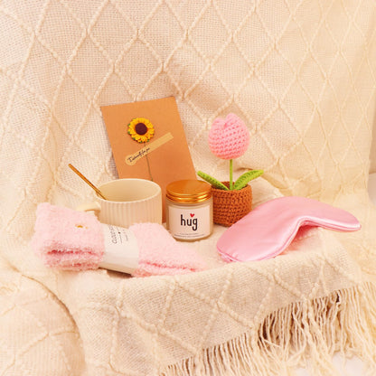 Birthday gift basket for ladies, self-care gifts, recovery care sets, heartwarming presents for women, birthday gifts for mothers, best friends, wives, girlfriends, and colleagues.