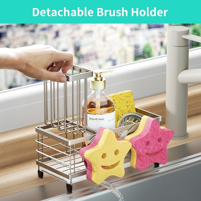 HapiRm Sink Caddy Sponge Holder