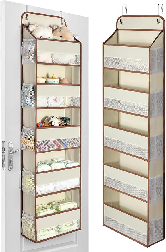 Yecaye 1 Pc 5 Tier Over the Door Organizer