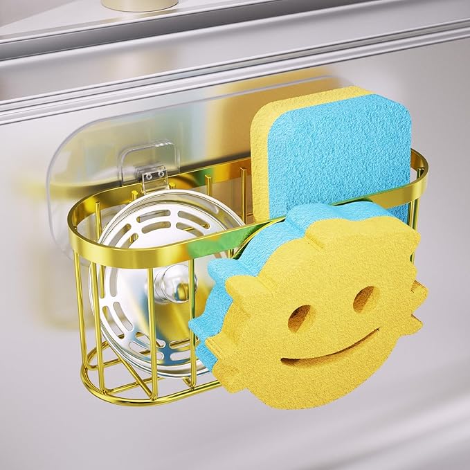 Consumest Sponge Holder Smiley Face