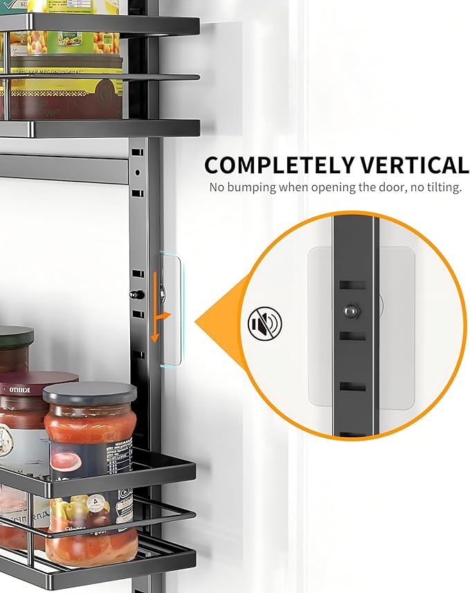Moforoco White 9-Tier Over The Door Pantry Organizer, Pantry Organization And