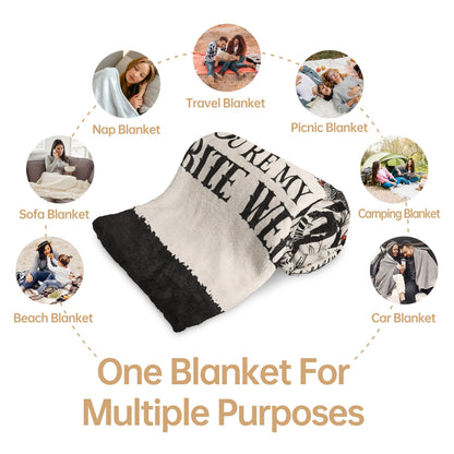Juratar Valentines Day Gifts for Him Her, Anniversary Blanket for Women Men, Birthday Gifts for Boyfriend Girlfriend, I Love You Gift, Engagement, Wedding Gift for Wife, Husband, Couple, 80"X60"