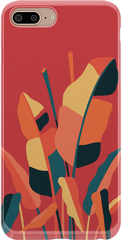 Casely iPhone 6/7/8 Plus Case | Stepping Up | Geo Rose Gold Marble | Classic Ultra Slim Design