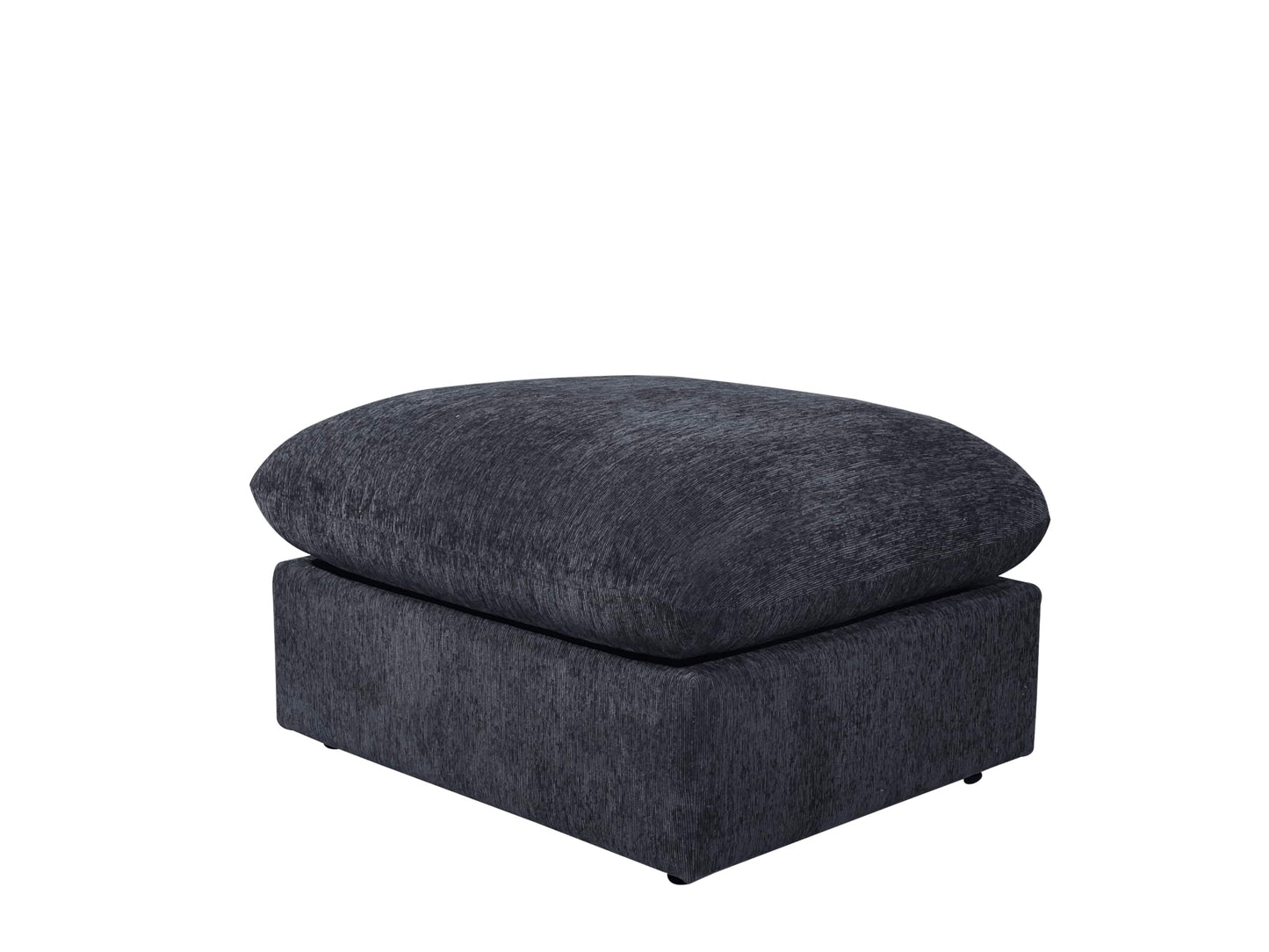 YOPTO 146" Convertible Sectional Sofa Couch,8 Seat Modular Living Room Furniture Sets with 2 Pillows & Movable Ottoman,Chenille Upholstered Cloud Couches,L-Shaped Comfy Sofas,for Living Room,Dark Gray