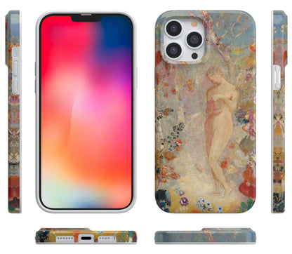 Casely iPhone 13 Pro Max Case | Here Comes The Sun | Colorblock Sunset | Classic Ultra Slim Case Design