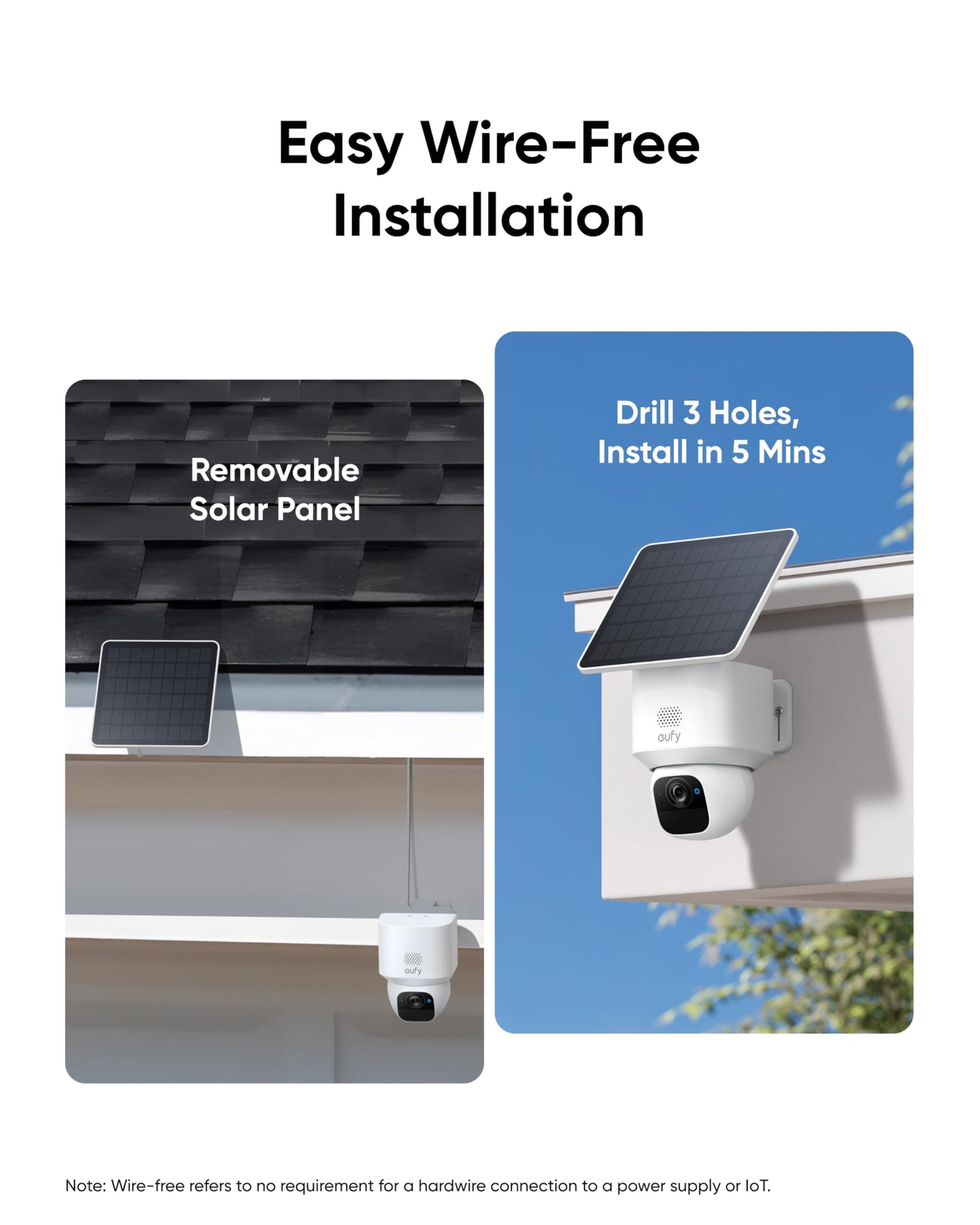 eufy Security SoloCam E30, 2-Cam Pack Kit, Security Cameras Wireless Outdoor, Solar Camera Outdoor Wireless, 360° Pan, AI Tracking, 2K Clarity, No Monthly Fee, Built-in Local Storage (Up to 16TB)