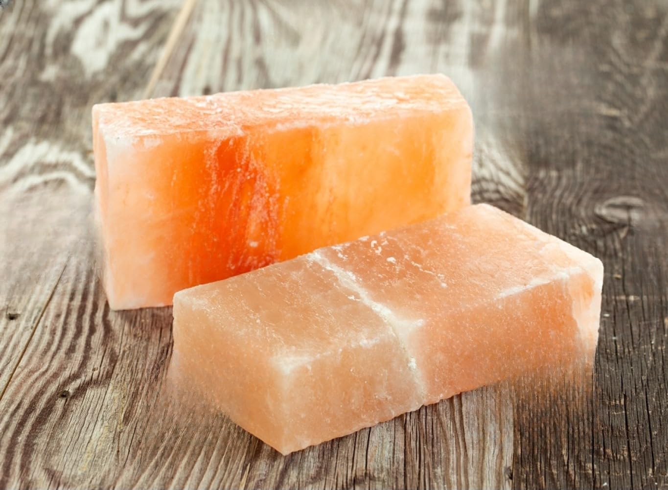 Himalayan Salt Bricks for Wall - Size 8x4x2 pack of 6 | Himalayan Pink Salt Bricks for Home | Salt Tiles for Home Improvement | Himalayan Salt Tiles.
