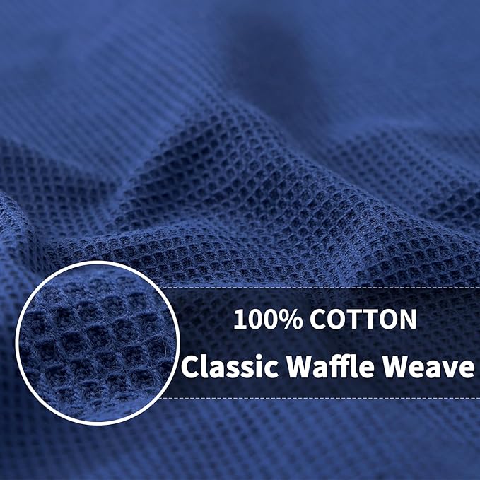 Homaxy 100% Cotton Waffle Weave Dish Cloths