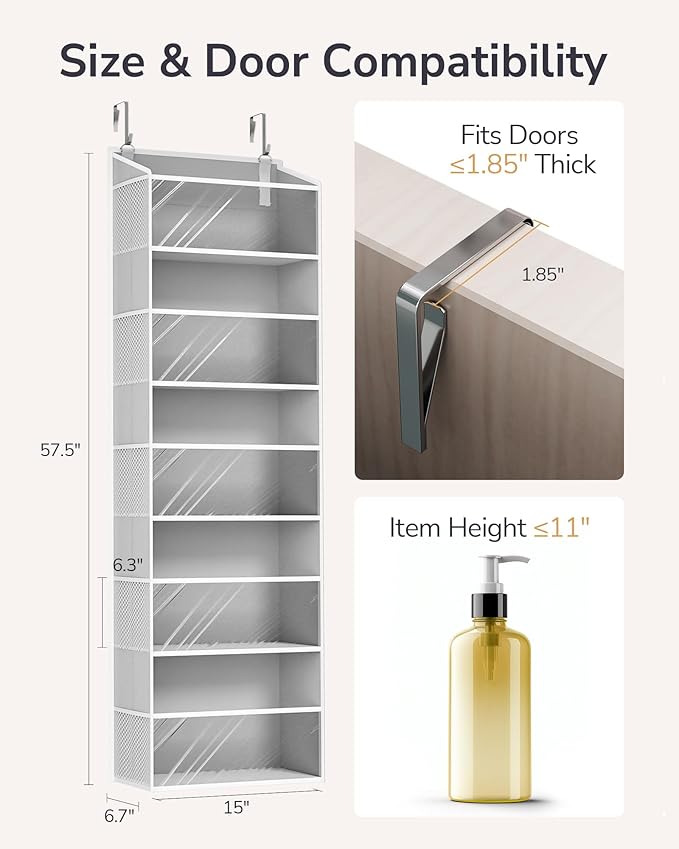 ULG 1-Pack Over Door Organizer