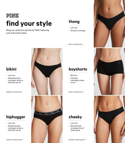 Victoria's Secret 5-Pack No Show Cheeky Panties