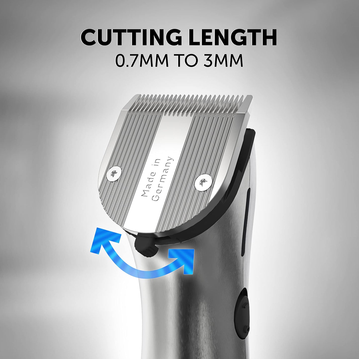 Wahl Standard Blade, 5in1 Cutting Lengths, 0.7mm - 3mm, Replacement Blades, Spare Clipper Blade, Clipper Spares, Stainless Steel, Chrome Plated, Rust Resistant, Precise Cutting
