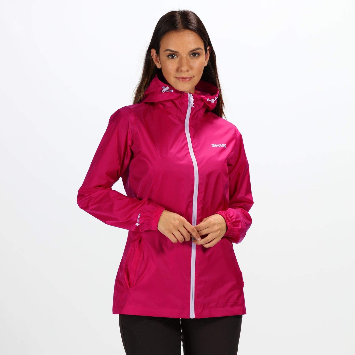 Regatta Womens Pack-It III Waterproof Packaway Jacket - Navy - 14