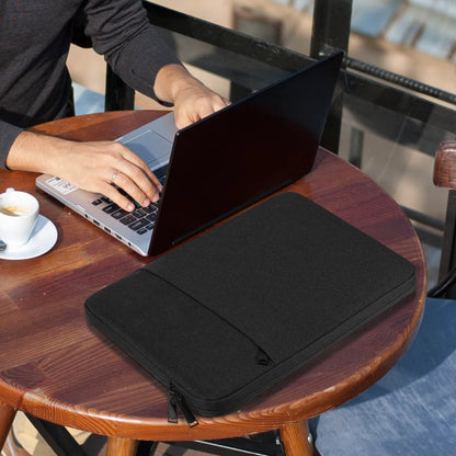 Chelory 13 14 Inch Laptop Sleeve Bag for 13 Inch MacBook Pro MacBook Air 14 inch MacBook Pro, 13.3 13.5 14 Inch Notebook Computer Ultrabook Shockproof Protective Cover iPad Tablet Carrying Case, Black