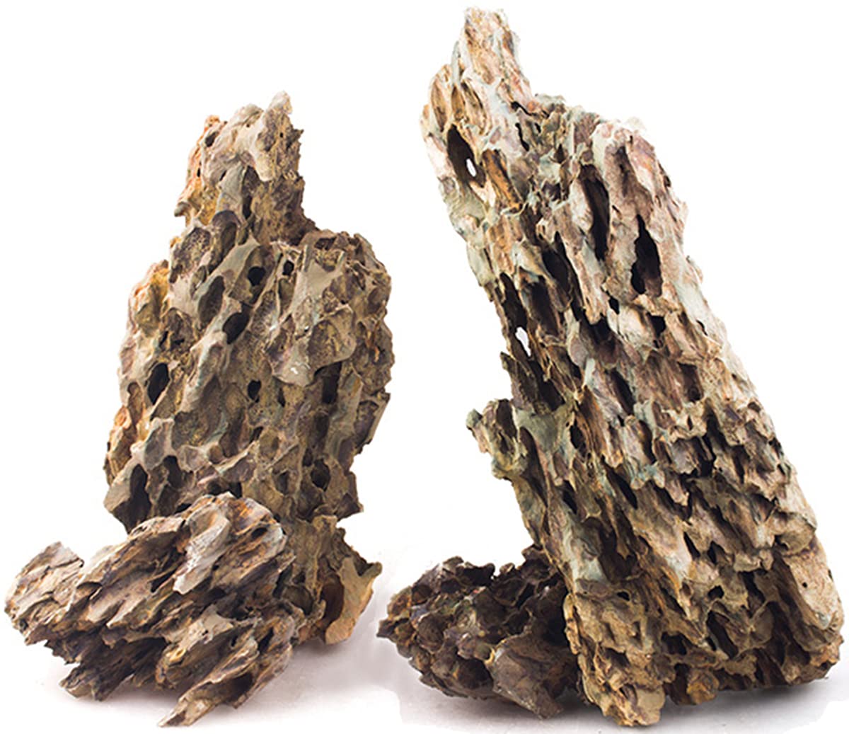 Lifegard Aquatics Aquascaping Dragon Ohko Rock 10 Lb Kit – Decorative Aquarium Rocks, Fish Tanks – 10 Lbs Kits