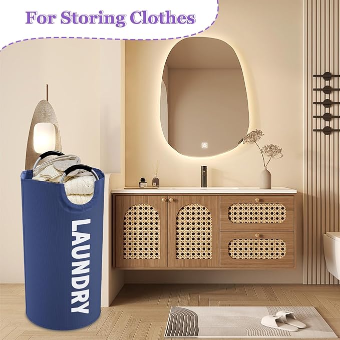 95L Collapsible Laundry Baskets