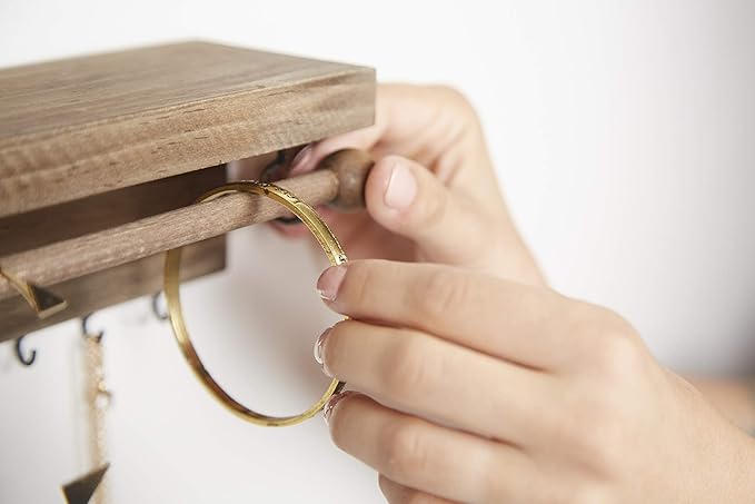 Rustic Necklace Jewelry Organizer