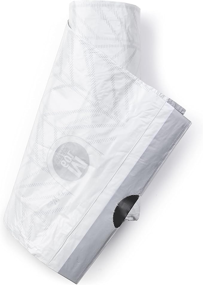 Brabantia PerfectFit Trash Bags Thick Plastic Trash Can Liners