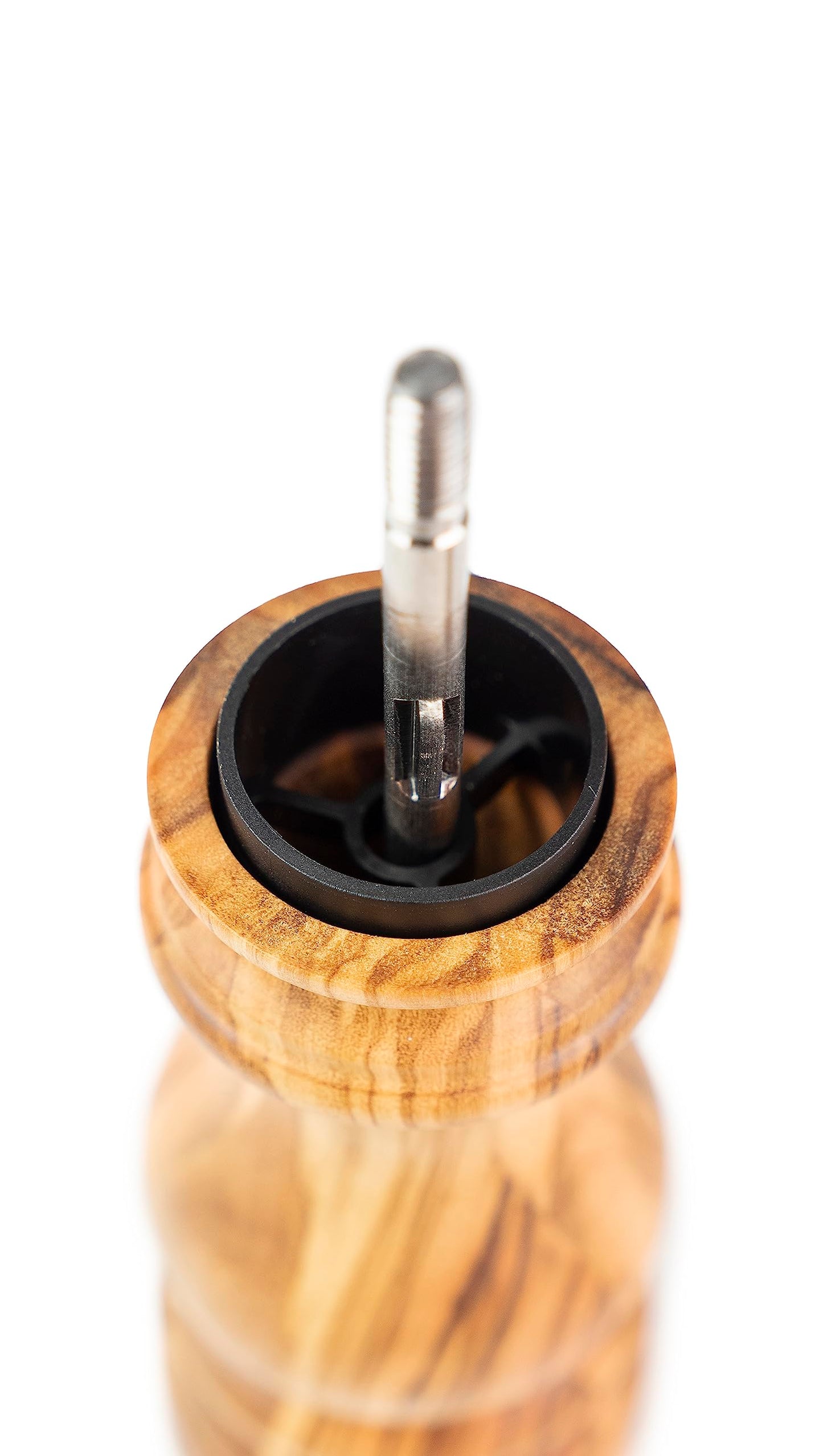 Peugeot - Paris Manual Pepper Mill - Adjustable Grinder - Olive Wood, Natural