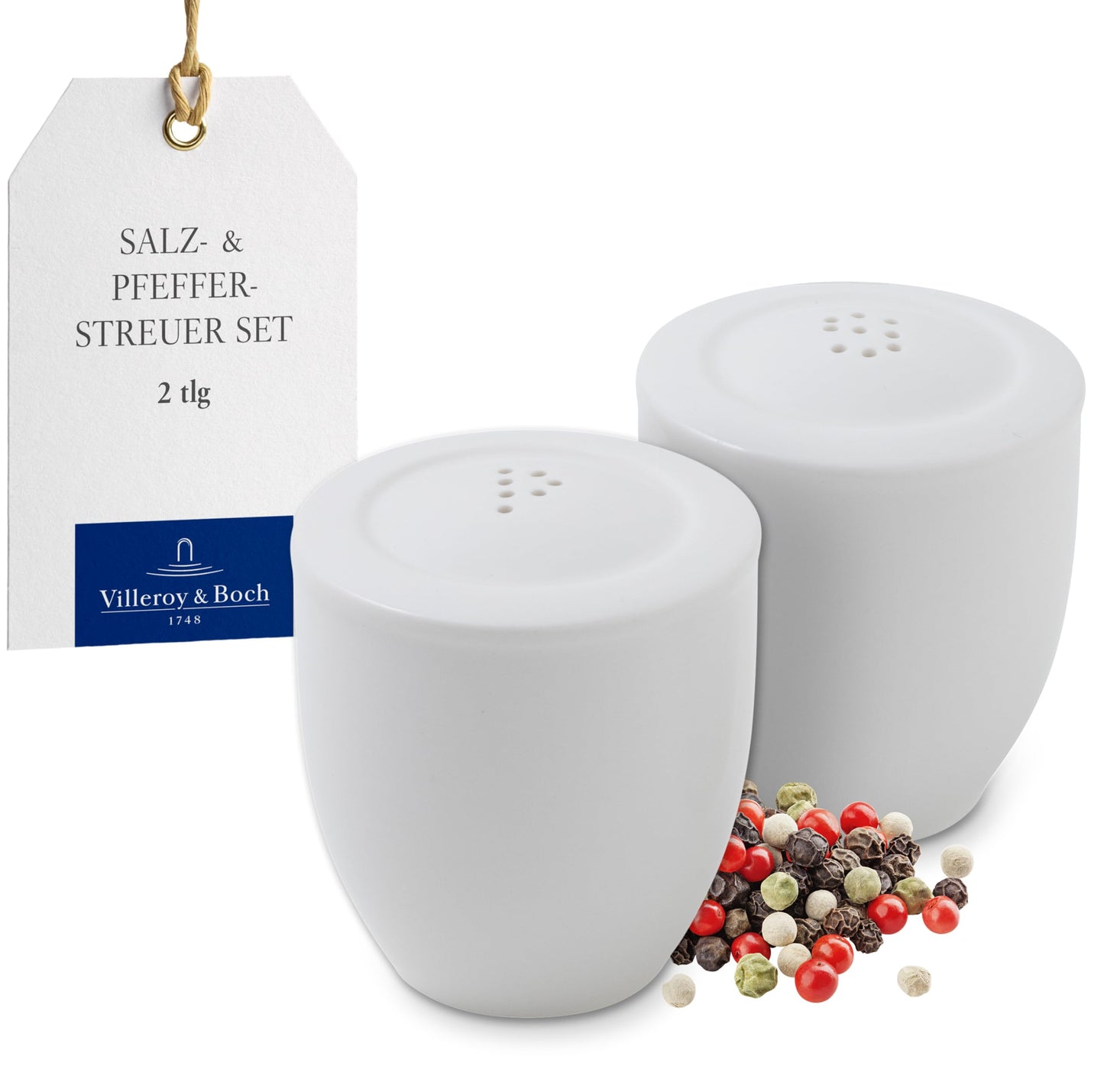Villeroy & Boch For Me Salt & Pepper Set, 2oz