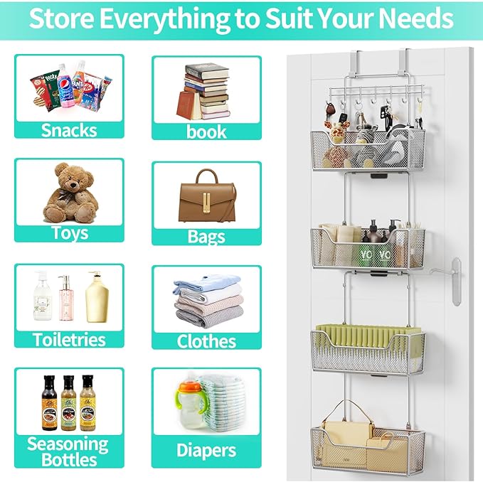 HapiRm Over The Door Organizer