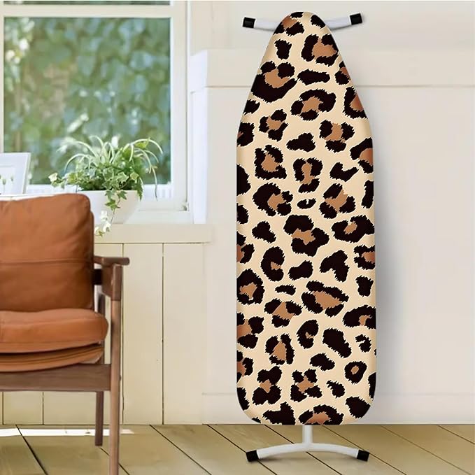 Nuxovilar Leopard Print Ironing Board Cover, 15 * 54inch, Fits Most Standard
