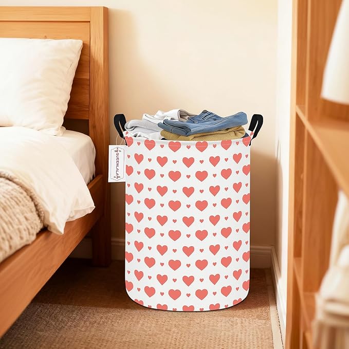 QUEENLALA Large Storage Basket, Laundry Hamper/Bathroom/Home Decor/Collapsible
