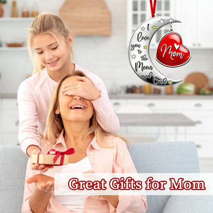 Gifts for Mom from Daughter Son - Christmas Ornaments 2025 for Tree Decorations - Mom Gifts for Christmas, Mother Daughter Gift Ideas, Mama Gift for Mother in Law