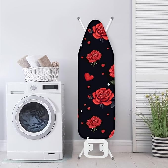 Ironing Board Cover and Pad 15 x 54 Heavy Duty Rose Iron Board Covers Standard