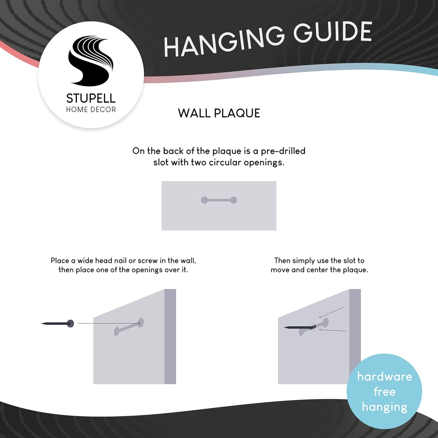 Stupell Industries Rules Blue and Black Print Bathroom, Design by Stephanie Workman Marrott Wall Art, 13x30, Beige