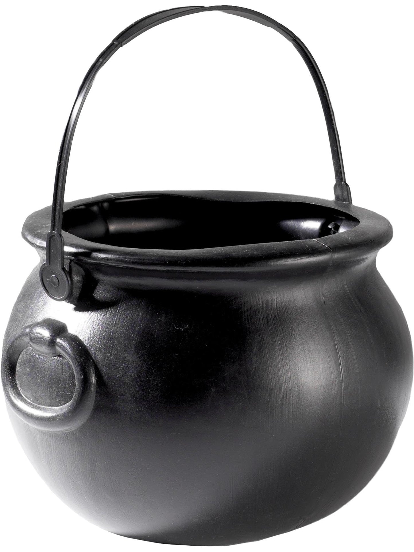 Smiffys Cauldron, Black 13cm High, Halloween Fancy Dress Accessory, Halloween Fancy Dress Accessories Dress Up Halloween decorations