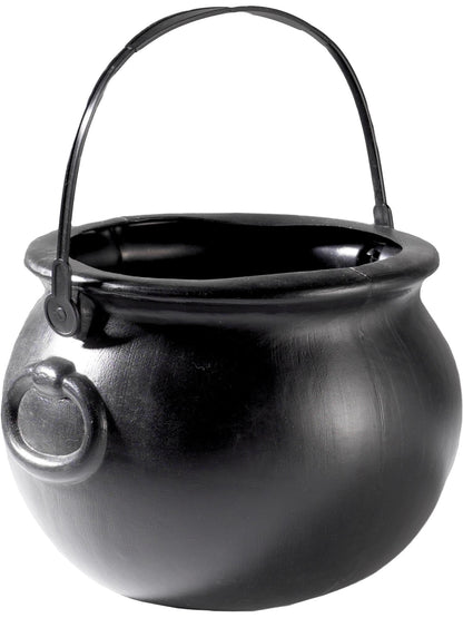 Smiffys Cauldron, Black 13cm High, Halloween Fancy Dress Accessory, Halloween Fancy Dress Accessories Dress Up Halloween decorations