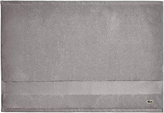 Lacoste Heritage 100% Supima Cotton Tub Mat, Premium Super Soft Bath Towel