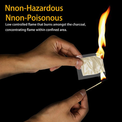 100 Pack Quick Fire Starters，Wax Cups Waterproof, Non Toxic Firelighter Natural Safe Cubes Burns up to 8 Min at Over 750° - 100%, Perfect for Fat Wood Stove Campfire, Start Charcoal Kit (Style1)