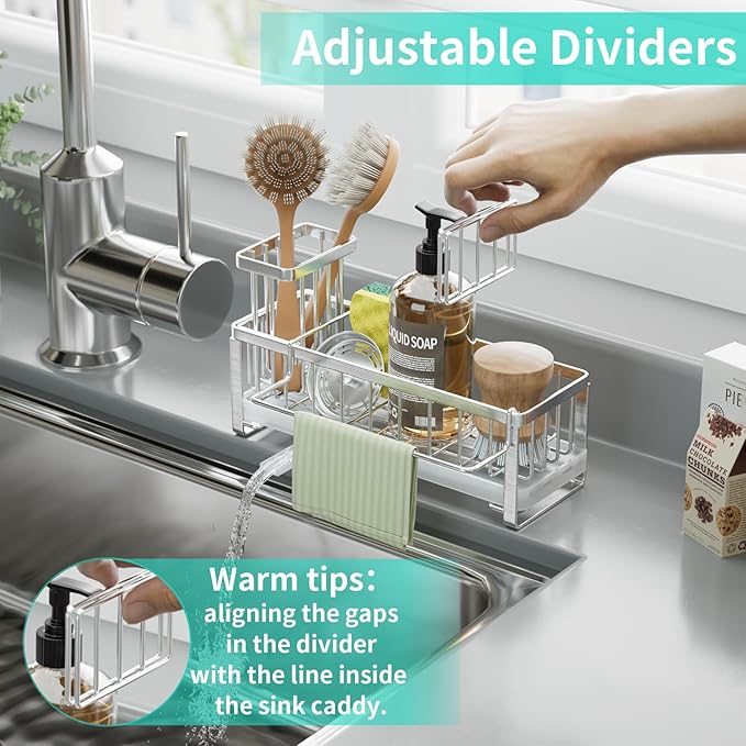 HapiRm Sponge Holder for Kitchen Sink