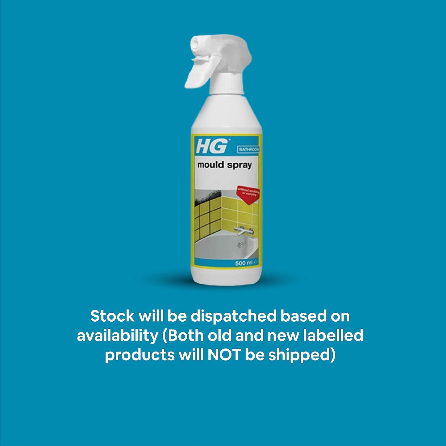 2 x HG Hagesan Bathroom Mould Removal Spray 500 ML