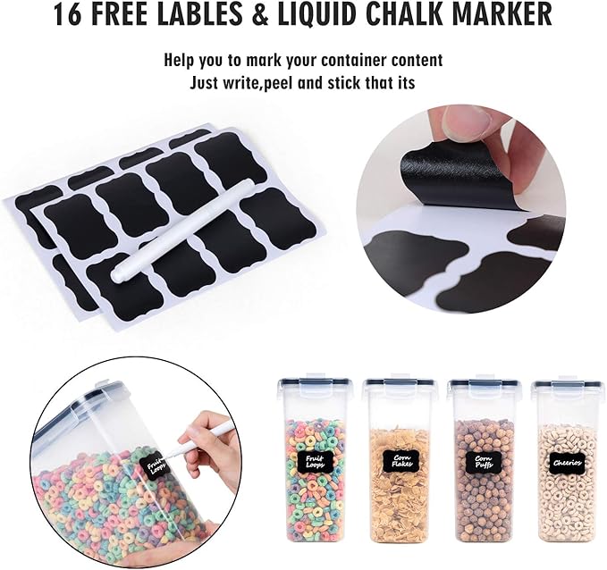 Cereal Containers Storage Set